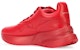 (W) Alexander McQueen Oversized Runner Low Top Kulit & Mesh 'Pure Red' Sneakers 533710WHRU06409