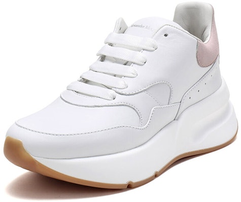 (Women) Alexander McQueen Oversized Runner Sneakers 'White Pink' 586409WHRUB9182 Order (Women) Alexander McQueen Oversized Runner Sneakers 'White Pink' 586409WHRUB9182