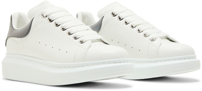 (W) アレキサンダー・マックイーン オーバーサイズ スネークプリント ホワイト グレー 718232WIEE79154 718232WIEE79154 Cheap (W) アレキサンダー・マックイーン オーバーサイズ スネークプリント ホワイト グレー 718232WIEE79154 718232WIEE79154