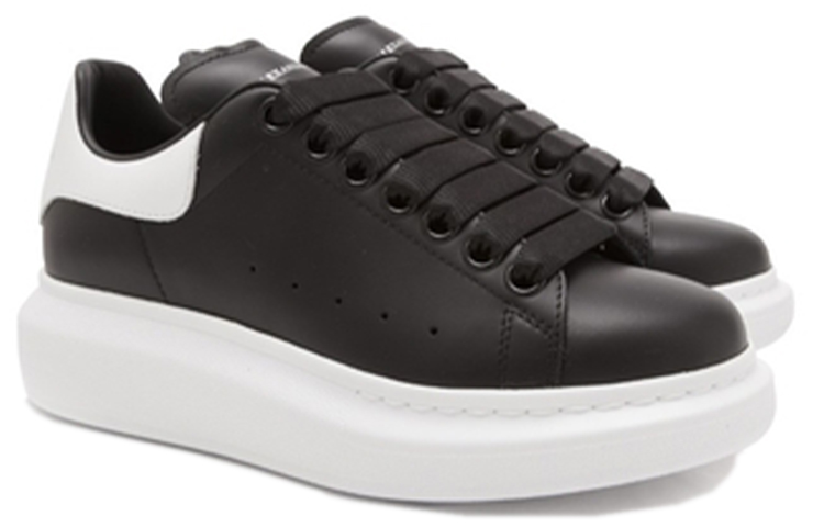 (W) Alexander McQueen Oversized Sneaker 2019 'Black White' 圖 3