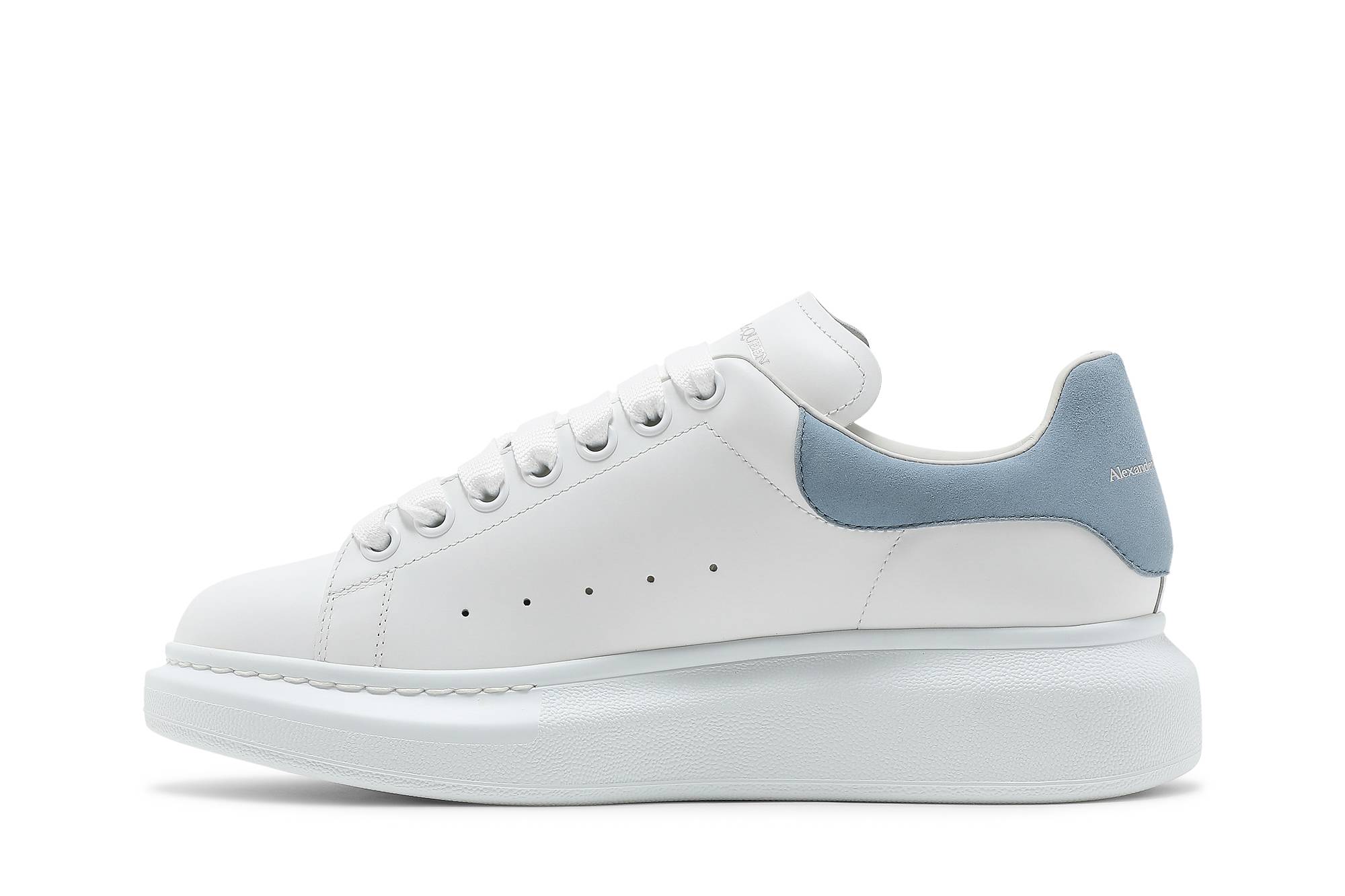 Lookbook (W) Alexander McQueen Sneakers Oversized 2020 'Putih Biru Mimpi' 553770-WHGP7-9048