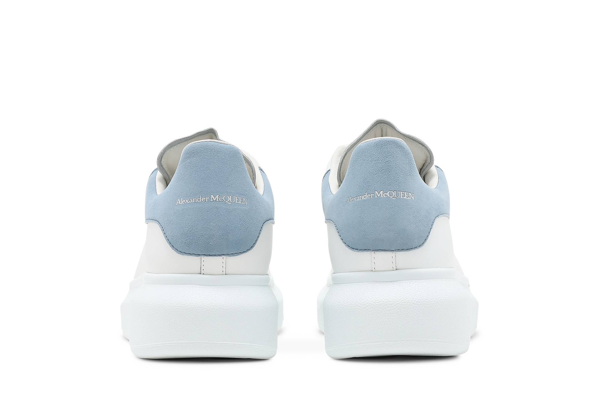 Details for (W) Alexander McQueen Sneakers Oversized 2020 'Putih Biru Mimpi' 553770-WHGP7-9048