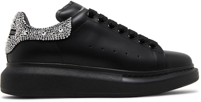 (Women) Alexander McQueen Oversized Sneaker 'Black Crystal' 666407-WIA4Z-1457 (Women) Alexander McQueen Oversized Sneaker 'Black Crystal' 666407-WIA4Z-1457