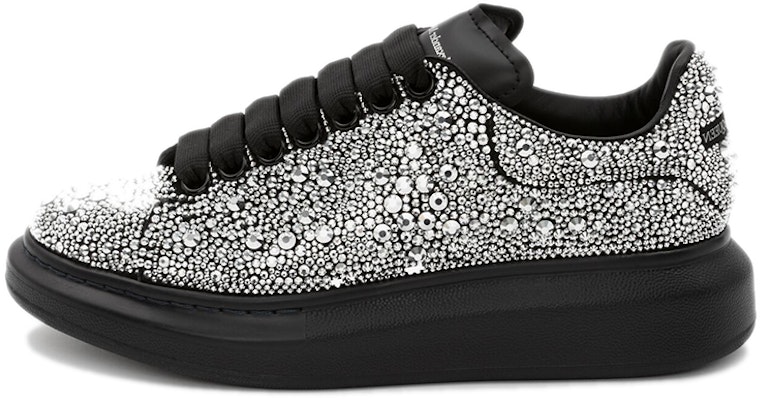 (W) Alexander McQueen 经典款小白鞋'黑银水晶' 684184-WHCEF-1457 Buy (W) Alexander McQueen 经典款小白鞋'黑银水晶' 684184-WHCEF-1457