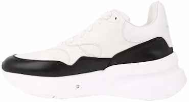 (Women) Alexander McQueen Oversized Runner in Nappa Calf Leather 'White Black' 533710WHT999034 (Women) Alexander McQueen Oversized Runner in Nappa Calf Leather 'White Black' 533710WHT999034