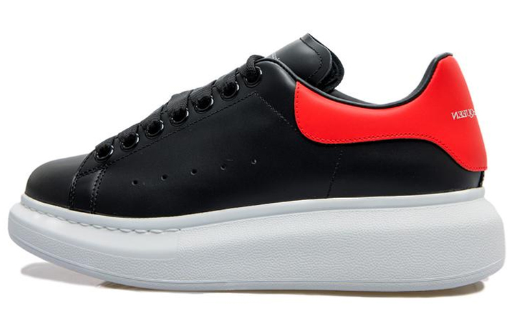 Buy (W) Zapatillas Alexander McQueen Oversized 'Negro Coral Oscuro' 553770-WHGP5-1498