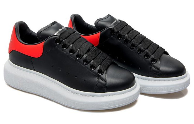 Lookbook (W) Zapatillas Alexander McQueen Oversized 'Negro Coral Oscuro' 553770-WHGP5-1498
