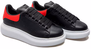 Lookbook (W) Alexander McQueen Oversized Sneaker ''Schwarz Dunkel Koralle'' 553770-WHGP5-1498