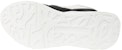 (W) Alexander McQueen Kasut Oversized Runner Kulit Nappa 'Putih Hitam' 533710WHT999034