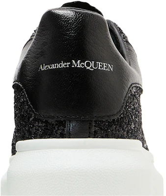 (W) Alexander McQueen Oversized Sneaker 'Hitam Putih Glitter' 553771-W4EY4-1000 Sizing (W) Alexander McQueen Oversized Sneaker 'Hitam Putih Glitter' 553771-W4EY4-1000
