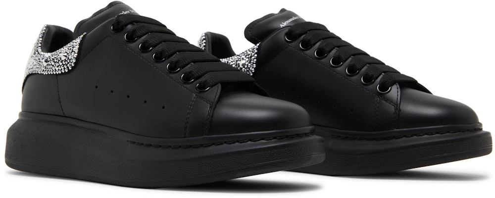 (W) 알렉산더 맥퀸 오버사이즈 스니커즈 '블랙 크리스탈' 666407-WIA4Z-1457 Cheap (W) 알렉산더 맥퀸 오버사이즈 스니커즈 '블랙 크리스탈' 666407-WIA4Z-1457