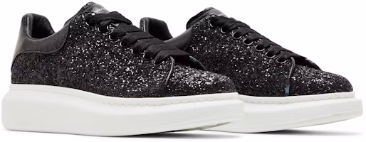 Cheap (W) Zapatillas Alexander McQueen Oversized 'Negro Blanco Brillo' 553771-W4EY4-1000
