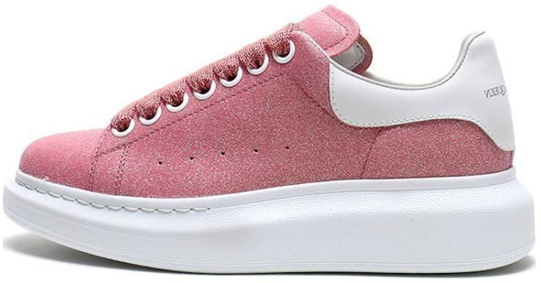 (W) Alexander McQueen Oversized Sneaker 'Glitter Cerah - Magnolia' 558944-W4LV1-9243 Buy (W) Alexander McQueen Oversized Sneaker 'Glitter Cerah - Magnolia' 558944-W4LV1-9243