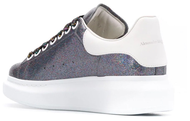 (W) Alexander McQueen Oversized Sneaker 'Bright Olo Glitter' 圖 3