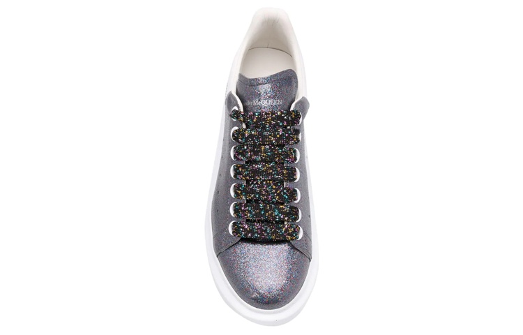 (W) Alexander McQueen Oversized Sneaker 'Bright Olo Glitter' 圖 4