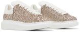 Cheap (W) Alexander McQueen Oversized Sneaker 'Calico Glitter' dalam Warna Berkilauan. 736296-W4VJ1-2228