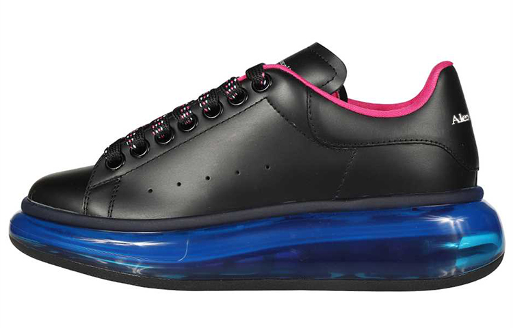 Buy 亞歷山大·麥昆 皮革時尚運動鞋 女款 黑色