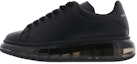 Buy (W) Alexander McQueen Oversized Sneaker 'Clear Sole - Hitam' 611698-WHX98-1000