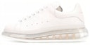 Buy (W) Alexander McQueen Oversized Sneaker 'Clear Sole - Putih' 611698WHX989000