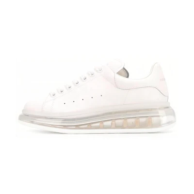 (W) Alexander McQueen Oversized Sneaker 'Clear Sole - White'