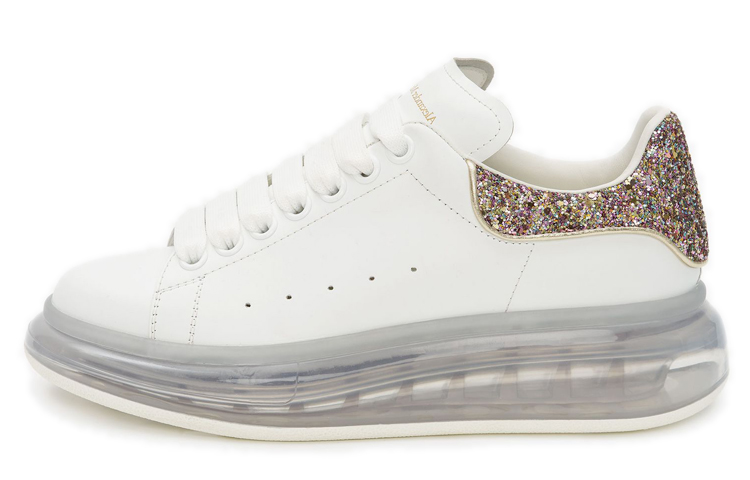 Buy （女款）Alexander McQueen 透明鞋底亮粉超大號運動鞋 621718-WHYB1-9534