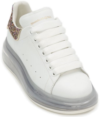 (W) Alexander McQueen Oversized Sneaker 'Clear Sole - Candy Glitter' 621718WHYB19534 Order (W) Alexander McQueen Oversized Sneaker 'Clear Sole - Candy Glitter' 621718WHYB19534