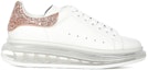 Order (W) Alexander McQueen Oversized Sneaker 'Clear Sole - Pink Glitter' 621718WHZ419928