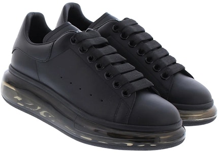 (女性) Alexander McQueen 大尺寸運動鞋 '透明鞋底 - 黑色' 611698-WHX98-1000 Lookbook (女性) Alexander McQueen 大尺寸運動鞋 '透明鞋底 - 黑色' 611698-WHX98-1000