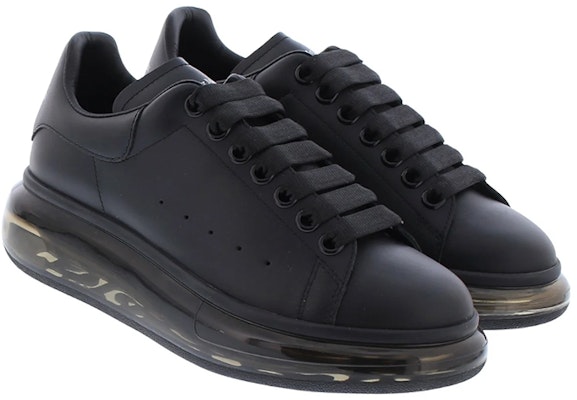 (W) Alexander McQueen Sneaker Oversized 'Clear Sole - Hitam' 611698-WHX98-1000 Lookbook (W) Alexander McQueen Sneaker Oversized 'Clear Sole - Hitam' 611698-WHX98-1000