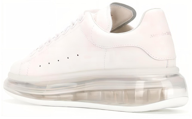 (Women) Alexander McQueen Oversized Sneaker 'Clear Sole - White' 611698WHX989000 Lookbook (Women) Alexander McQueen Oversized Sneaker 'Clear Sole - White' 611698WHX989000