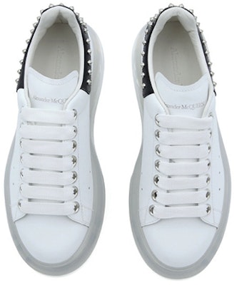 (W) (レディース) アレキサンダー マックイーン オーバーサイズ スニーカー 'クリアソールスタッズ - ホワイトブラック' 650814-WHZ4X-9089 650814-WHZ4X-9089 Shop (W) (レディース) アレキサンダー マックイーン オーバーサイズ スニーカー 'クリアソールスタッズ - ホワイトブラック' 650814-WHZ4X-9089 650814-WHZ4X-9089