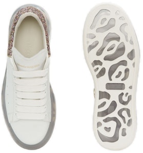(女款)Alexander McQueen 透明鞋底亮粉超大號運動鞋 621718-WHYB1-9534 Shop (女款)Alexander McQueen 透明鞋底亮粉超大號運動鞋 621718-WHYB1-9534