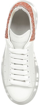 (W) Alexander McQueen Oversized Sneaker 'Clear Sole - Pink Glitter' 621718WHZ419928 Purchase (W) Alexander McQueen Oversized Sneaker 'Clear Sole - Pink Glitter' 621718WHZ419928