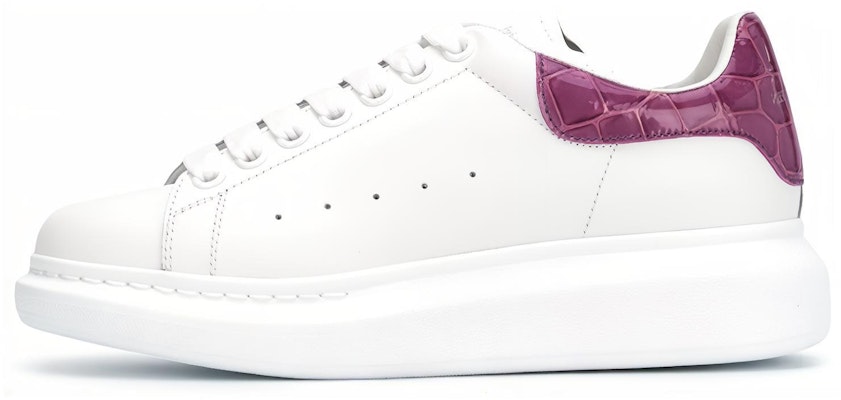 (W) 亚历山大·麦昆 鳄鱼皮紫色厚底运动鞋 553770-WHXMY-9726 Buy (W) 亚历山大·麦昆 鳄鱼皮紫色厚底运动鞋 553770-WHXMY-9726