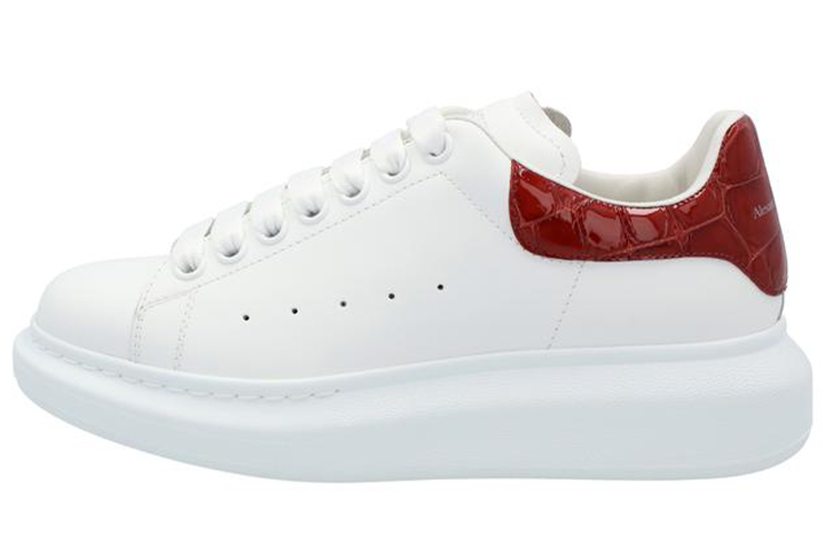 Buy (W) 알렉산더 맥퀸 오버사이즈 레드 크록 스니커즈 553770-WHXMY-9714