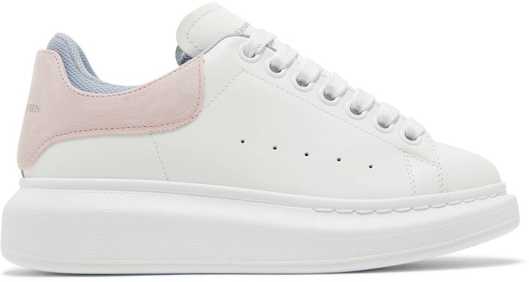 (W) 알렉산더 맥퀸 오버사이즈 스니커즈 '더블 힐탭 - 화이트 파스텔 핑크' 697103WIBNT8874 Buy (W) 알렉산더 맥퀸 오버사이즈 스니커즈 '더블 힐탭 - 화이트 파스텔 핑크' 697103WIBNT8874
