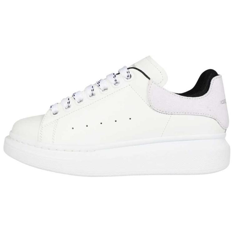 (Women) Alexander McQueen Oversized Sneaker 'Double Heel Tab - White Pale Lilac' 697103-WICYA-8876