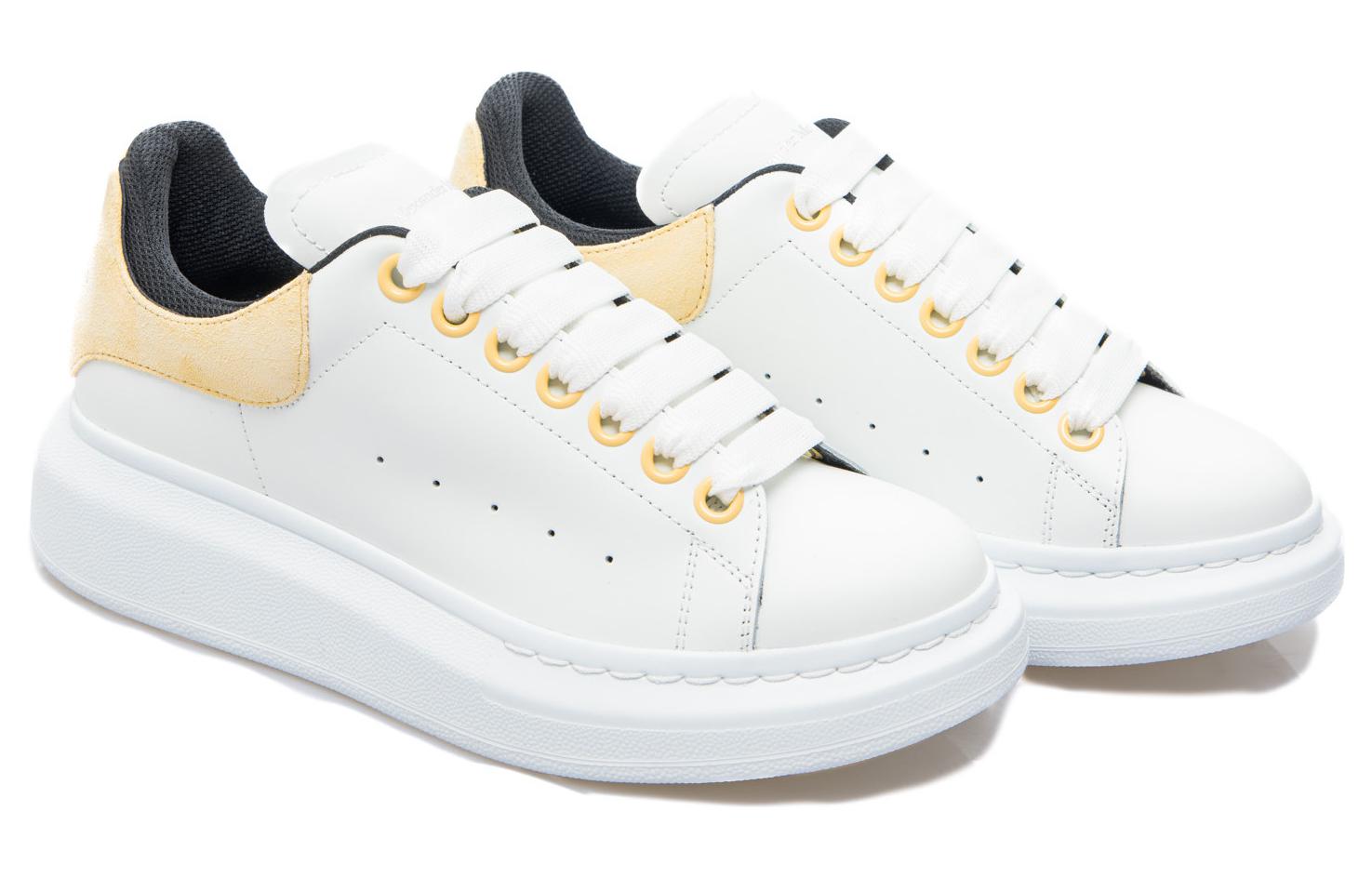 Order (W) 알렉산더 맥퀸 오버사이즈 스니커즈 (화이트 크림) 697103-WICYA-8808