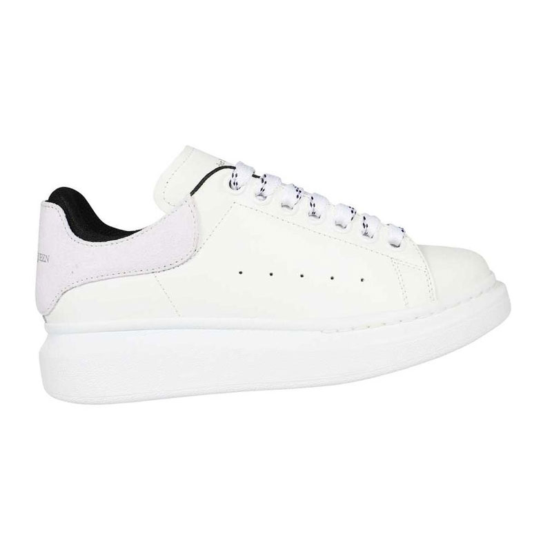 Order 亞歷山大·麥昆 皮革 系帶 時尚板鞋 女款 白紫