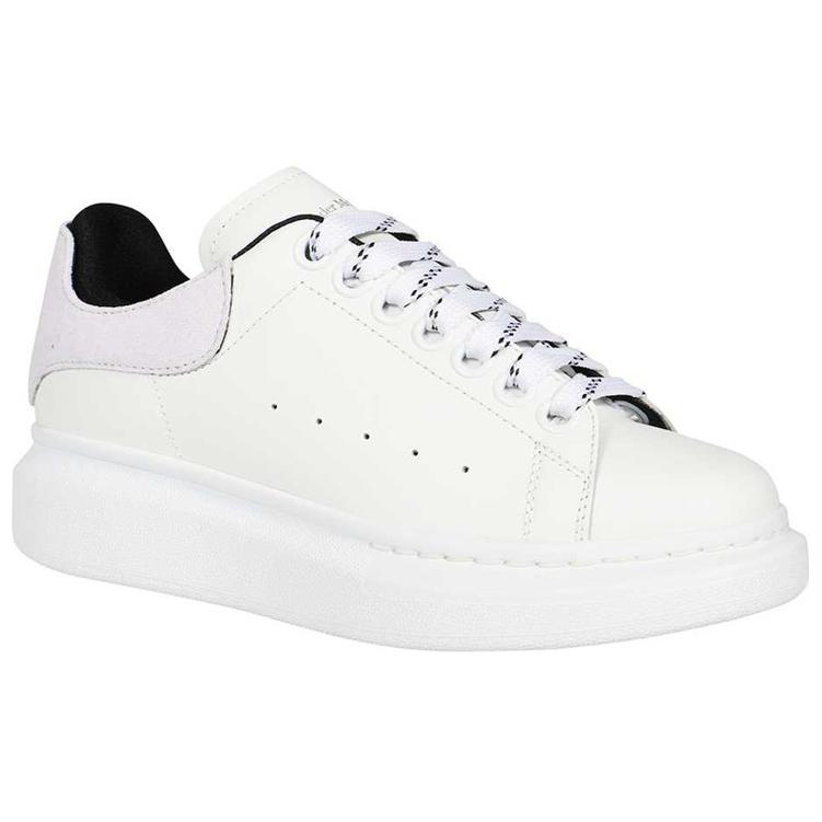 Lookbook 亞歷山大·麥昆 皮革 系帶 時尚板鞋 女款 白紫