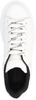 亞歷山大·麥昆 皮革 系帶 時尚板鞋 女款 白紫 Purchase 亞歷山大·麥昆 皮革 系帶 時尚板鞋 女款 白紫