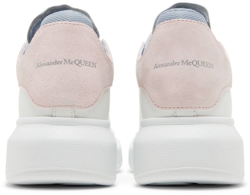 (W) 알렉산더 맥퀸 오버사이즈 스니커즈 '더블 힐탭 - 화이트 파스텔 핑크' 697103WIBNT8874 Details for (W) 알렉산더 맥퀸 오버사이즈 스니커즈 '더블 힐탭 - 화이트 파스텔 핑크' 697103WIBNT8874