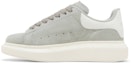 Lookbook (W) Alexander McQueen Oversized Sneaker 'Dove Grey' Kasut Lebar Kelabu Muda 650792-WIA51-1389