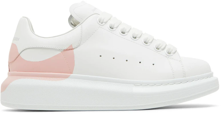 (W) Alexander McQueen Sepatu Oversized 'Drop Heel Counter Print - Mawar Putih' 650789-WHZ4U-9648 Buy (W) Alexander McQueen Sepatu Oversized 'Drop Heel Counter Print - Mawar Putih' 650789-WHZ4U-9648