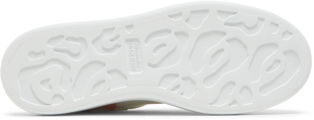 (W) Alexander McQueen Sepatu Oversized 'Drop Heel Counter Print - Mawar Putih' 650789-WHZ4U-9648 Shop (W) Alexander McQueen Sepatu Oversized 'Drop Heel Counter Print - Mawar Putih' 650789-WHZ4U-9648