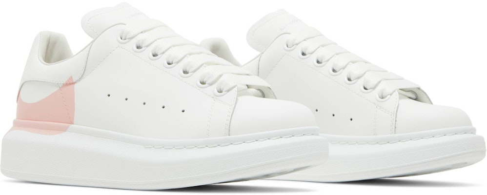 (W) Alexander McQueen Sepatu Oversized 'Drop Heel Counter Print - Mawar Putih' 650789-WHZ4U-9648 Cheap (W) Alexander McQueen Sepatu Oversized 'Drop Heel Counter Print - Mawar Putih' 650789-WHZ4U-9648