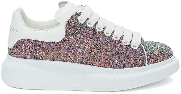 (Women) Alexander McQueen Oversized Sneaker 'Glitter' 558944-W4JG1-8446 Order (Women) Alexander McQueen Oversized Sneaker 'Glitter' 558944-W4JG1-8446