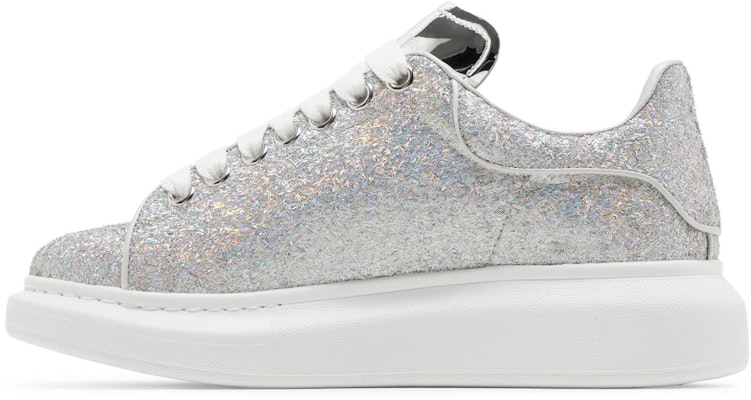 (W) Alexander McQueen Oversized Sneaker 'Glitter Tinsel' Kasut Kasual Wanita 742664W4W718699 Lookbook (W) Alexander McQueen Oversized Sneaker 'Glitter Tinsel' Kasut Kasual Wanita 742664W4W718699