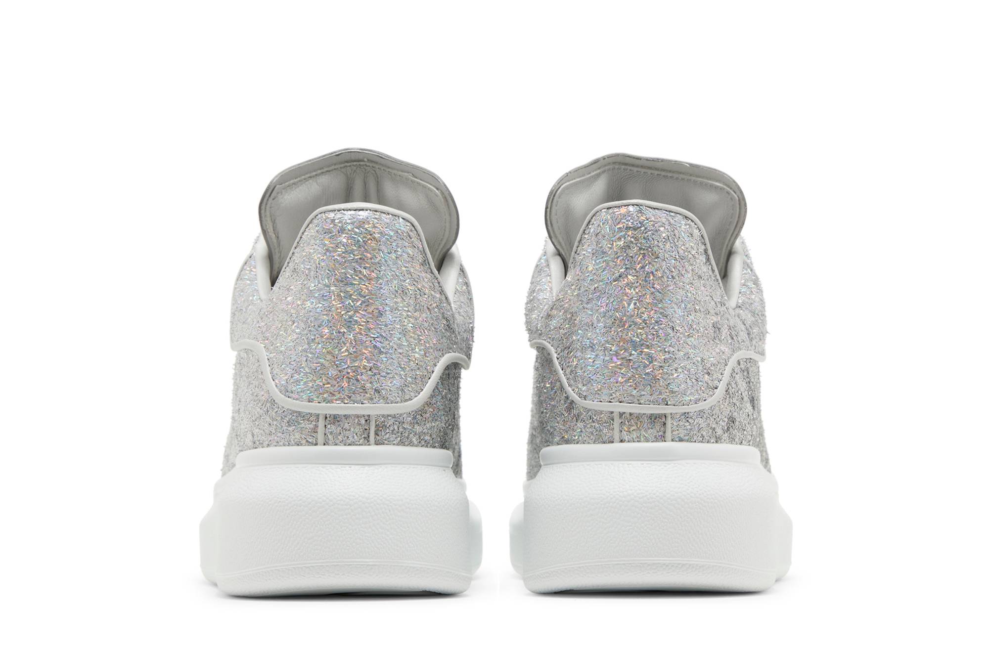 Details for (W) (女性用) アレキサンダー・マックイーン オーバーサイズスニーカー 'グリッターティンセル' 742664W4W718699 742664W4W718699