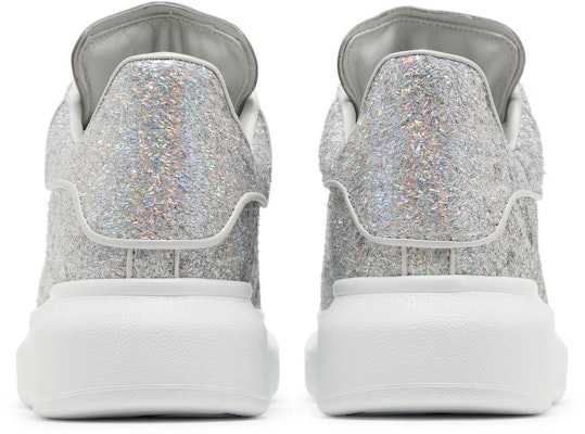 (W) Alexander McQueen Oversized Sneaker 'Glitter Tinsel' Kasut Kasual Wanita 742664W4W718699 Details for (W) Alexander McQueen Oversized Sneaker 'Glitter Tinsel' Kasut Kasual Wanita 742664W4W718699